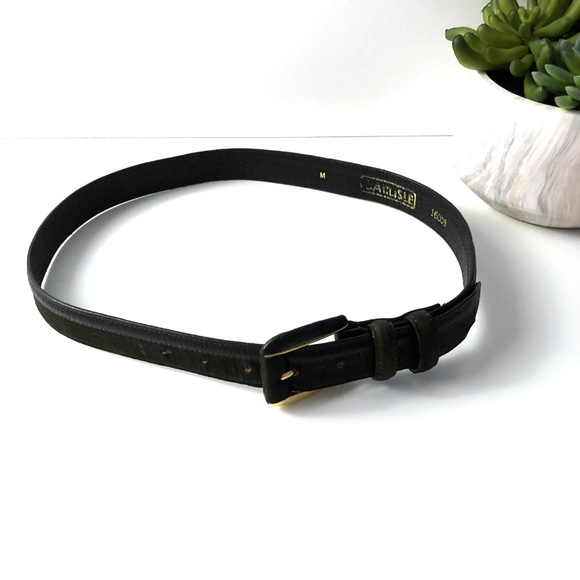 Carlisle Belt Size Medium Dark Green Vintage main image 6